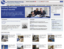 Tablet Screenshot of henrybutcherpenang.com